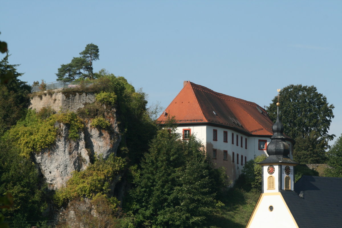 Burg Waischenfeld Seitenansicht Burg Waischenfeld Seitenansicht